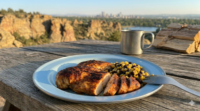 Easy Campfire Paprika Chicken