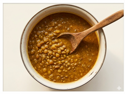Easy Lentil Curry Soup for Camping