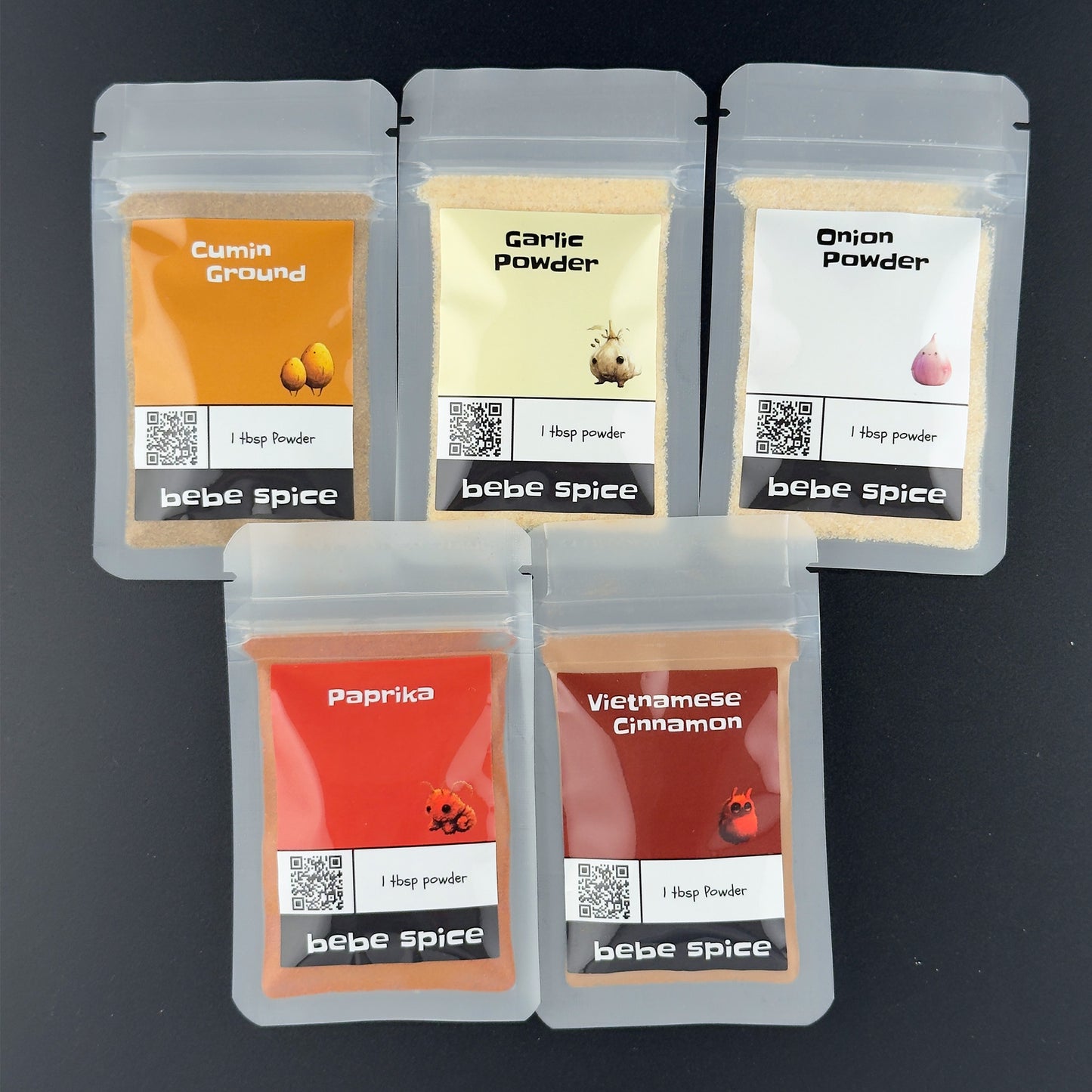 Camping Essential Spices, Mini Kit - Bebe Size