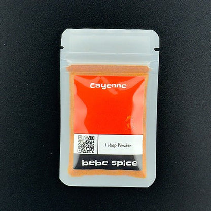 Cayenne Chili Pepper Ground, Organic - Bebe Size