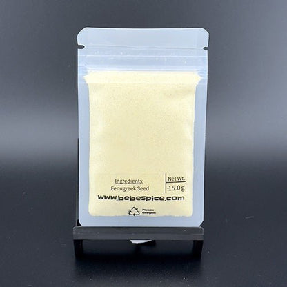 Fenugreek Seed, Ground, Organic - Bebe Size