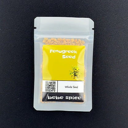 Fenugreek Seed, Whole, Organic - Bebe Size