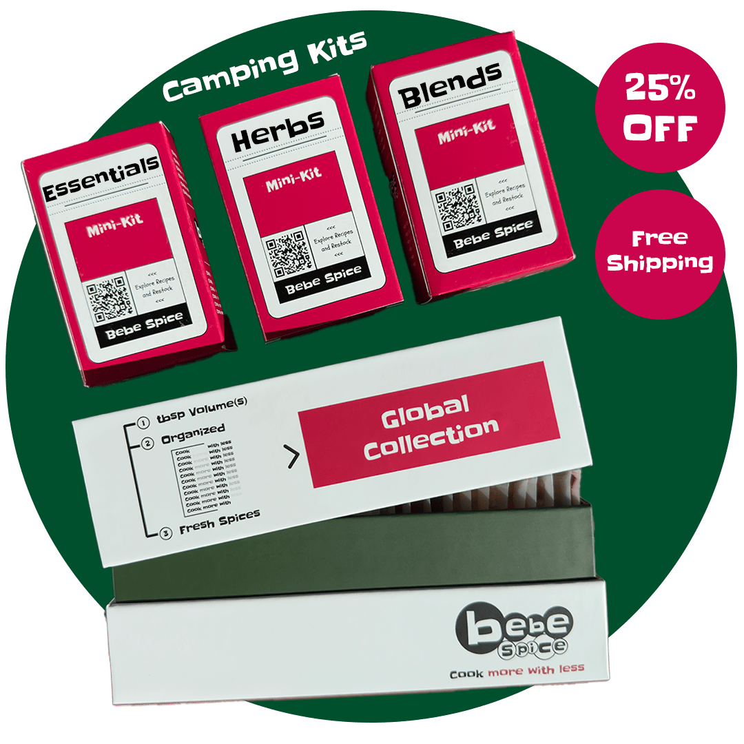 Global Large Kit and Camping Spice Kit Bundle - Bebe Spice