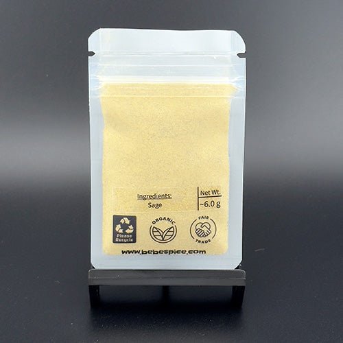 Sage Leaf, Ground, Organic - Bebe Size