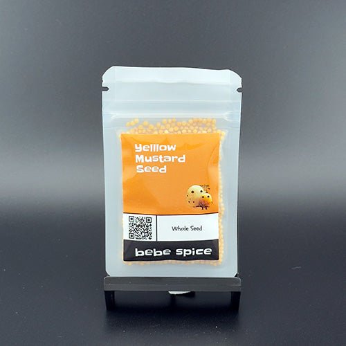 Yellow Mustard Seed, Whole - Bebe Size